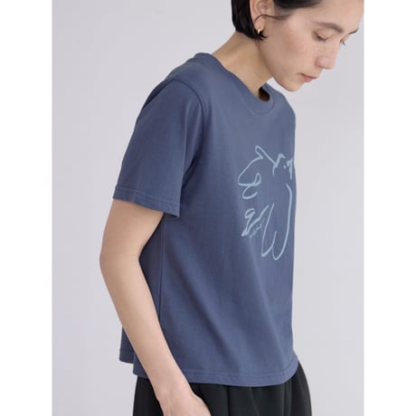 《予約販売》bird minimal tee/2colors_nt2523