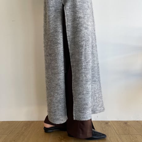 【nokcha original】raglan sleeve warm ops/gray_nd0130