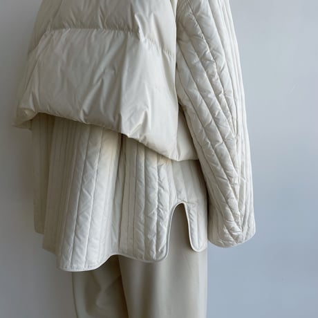 【nokcha original】2set down jacket/white_no0308