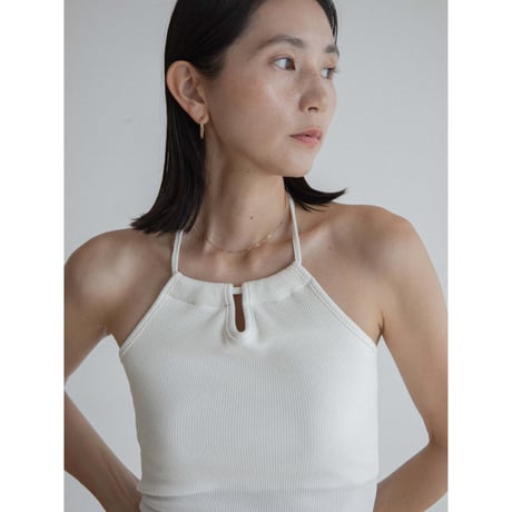 《予約販売》cup in holter neck lib camisole/3colors_nt2351