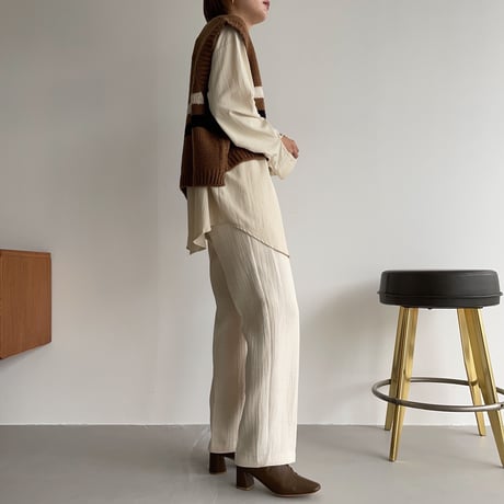 【nokcha original】rincl soft pants/ivory_np0468