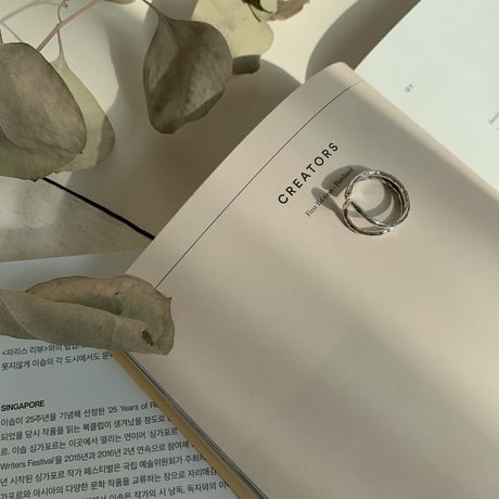 ✳︎予約販売✳︎silver92 chill ring _na0095