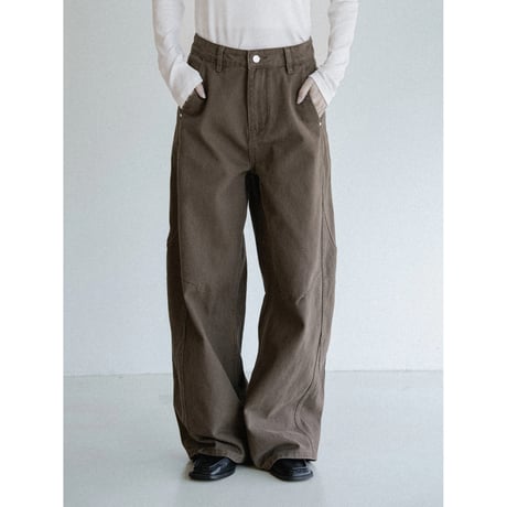 《予約販売》ashed twill pants/2colors_np1193