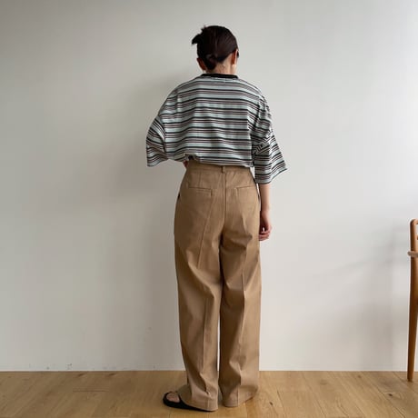 《予約販売》tuck light chino pants/2colors_np0802