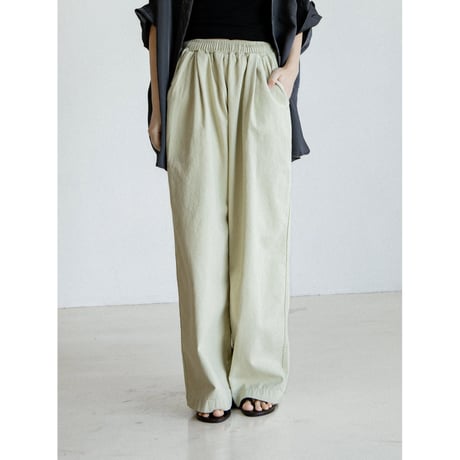 《予約販売》boyish cotton pants/2colors_np1260