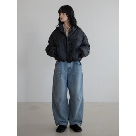 《予約販売》waist accent cocoon jeans_nj0116