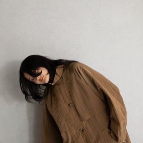 【nokcha original】washer quilting trench coat/beige_no0121