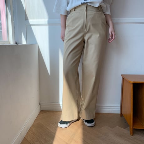 ✳︎予約販売✳︎wide chino PT/2colors_np0007