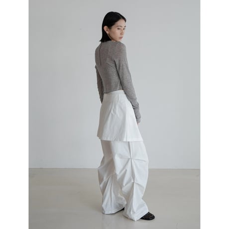《予約販売》2way layered pants/2colors_np1094