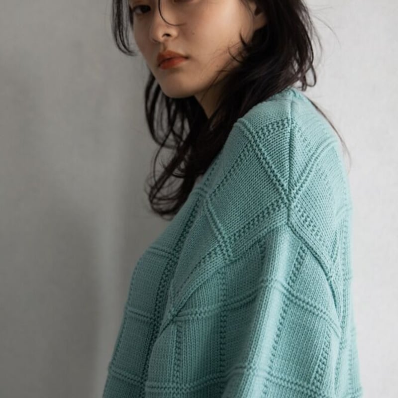 【完売】　nokcha オーバーニット TOPS - NOKCHA
