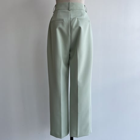 【nokcha original】tuck oval pants/ice mint_np0536