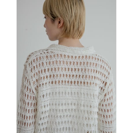 《予約販売》crochet knit tops/2colors_nt2295
