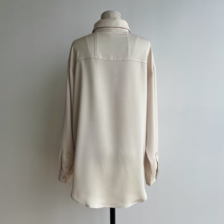 【nokcha original】material pocket shirt/2colors_nb0193