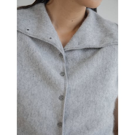 《予約販売》cashmere blend knit vest/2colors_nt2389
