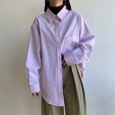 《予約販売》stripe over shirt/2colors_nt1272