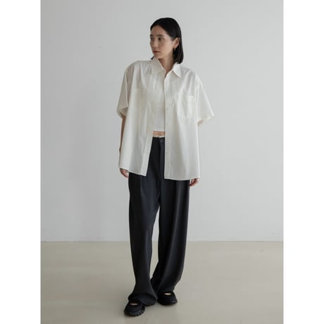 《予約販売》handsome half shirt/2colors_nb0298