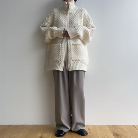 《予約販売》mannish knit cardigan/2colors(unisex)_nt1886