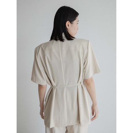 《予約販売》mannish light belt jacket/2colors_no0463