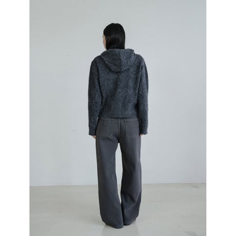 《予約販売》2way zip knit parker/2colors_nt2451
