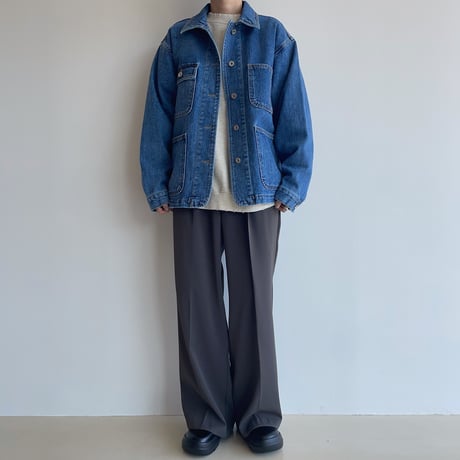 《予約販売》rétro denim jacket/2colors_no0359