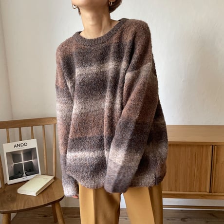 《予約販売》gradation knit_nt0734