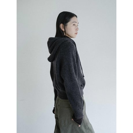 《予約販売》henley neck raglan knit hoodie/2colors_nt2458
