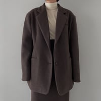 《予約販売》material warm tailored jacket/2colors_no0332