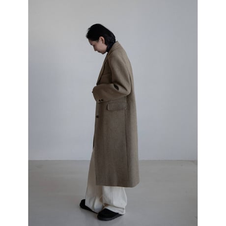 《予約販売》quilting liner wool long coat/2colors_no0410