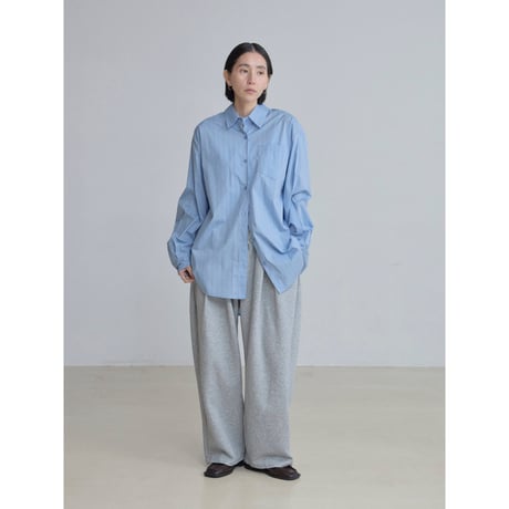 《予約販売》tuck oval sweat pants_np1207