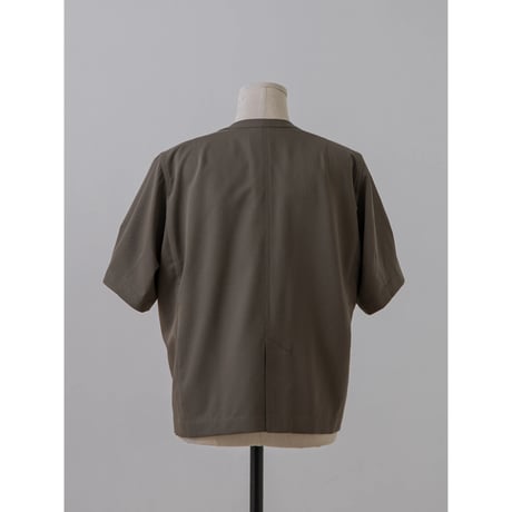 - AUTHENTIC series - material no collar jacket/2colors_an0010