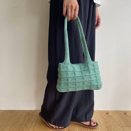 《予約販売》minimal knit bag/2colors_na0414