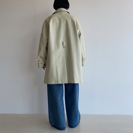 《予約販売》raglan eco leather jacket/2colors_no0361