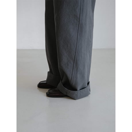 《予約販売》accent cotton wide pants/2colors_np1204
