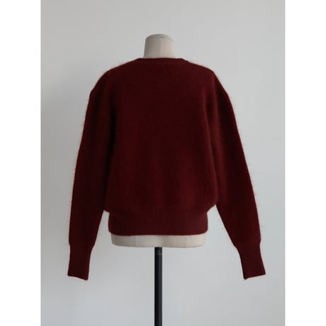 《予約販売》silhouette angora knit pullover/2colors_nt2196