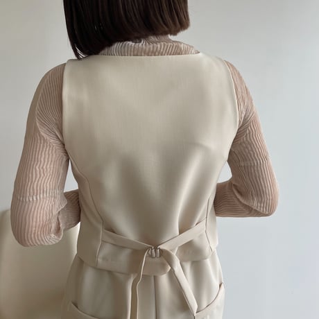 《予約販売》mannish mini vest/2colors_nt1280