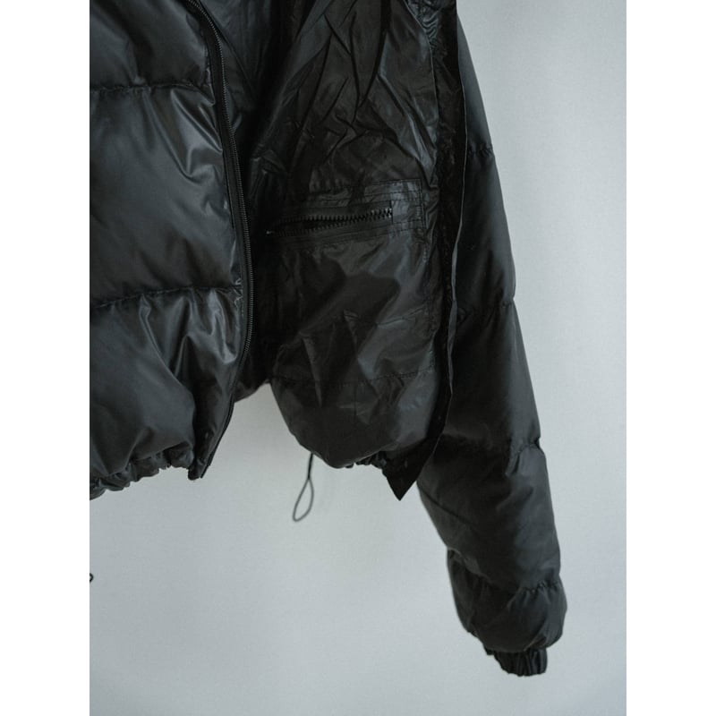 予約販売》2way hoodie padding jacket/2colors_no0483