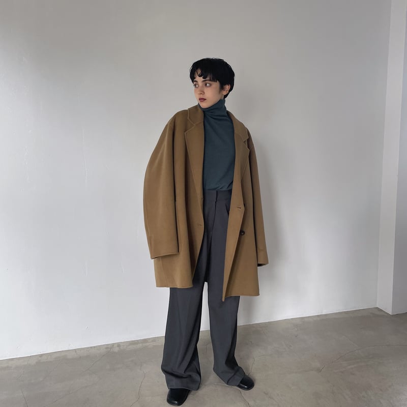 nokcha original】HAND MADE tailored middle coat...