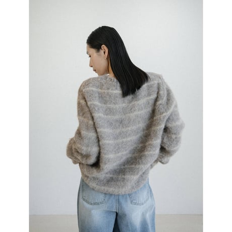 《予約販売》border knit pullover/2colors(unisex)_nt2473
