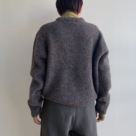 《予約販売》melange over knit/3colors_nt1869