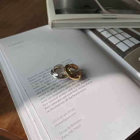 《予約販売》silver925 volume ring/2colors_na0234