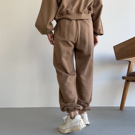 【nokcha original】“latte de the vert”jogger pants/3colors_np0454