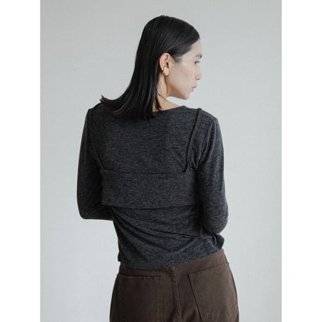《予約販売》layered bustier tops/2colors_nt2400