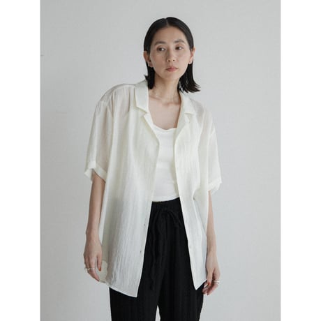 《予約販売》soft sheer shirt/2colors_nb0302