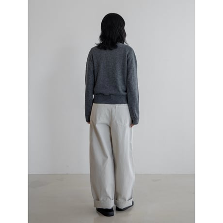《予約販売》quality knit pullover/2colors_nt2214