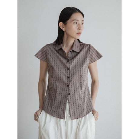 《予約販売》jacquard minimal shirt/2colors_nb0301