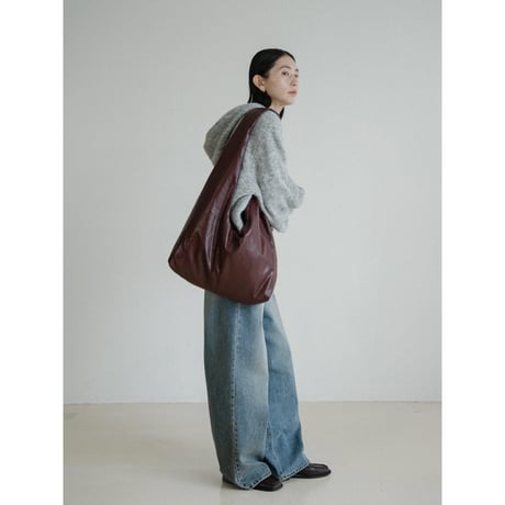 《予約販売》leather like shoulder bag /3colors_na0762