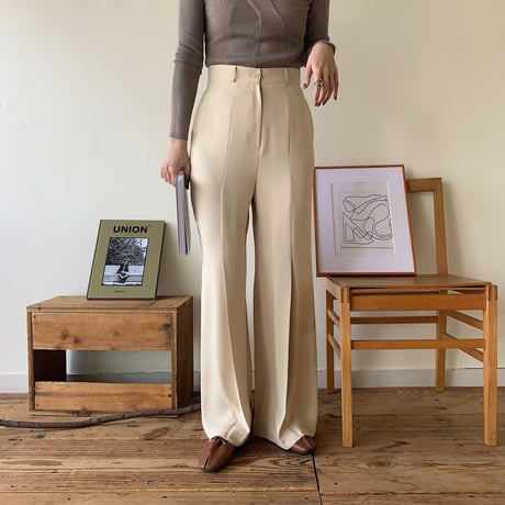 《予約販売》tuck long pants/2colors_np0159