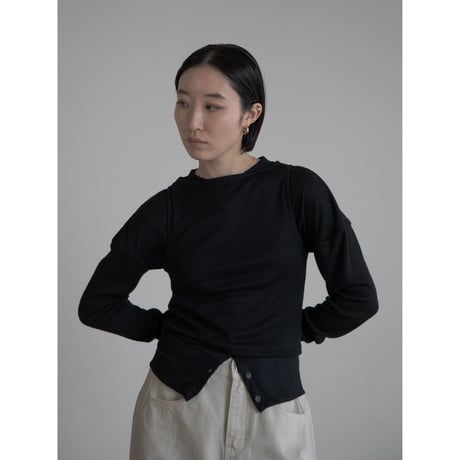 《予約販売》layered mannish tops/2colors_nt2164