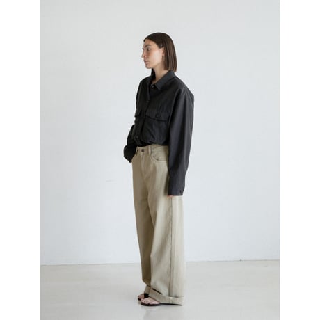 《予約販売》sheer over shirt jacket/2colors_nb0374