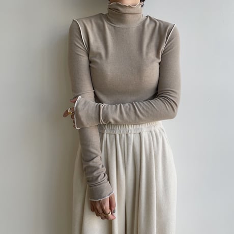 《予約販売》piping accent tops/3colors_nt1875